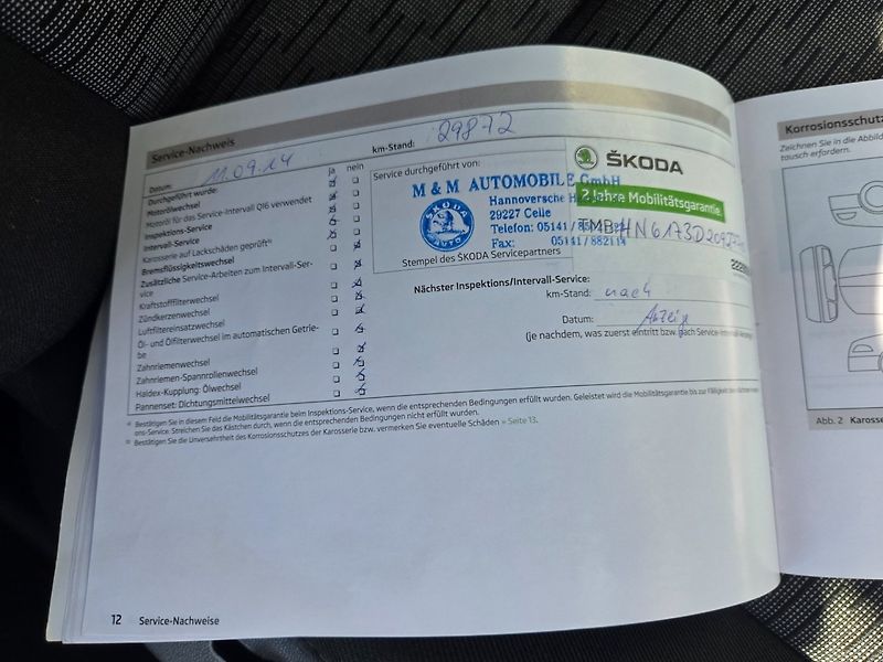 Škoda Octavia (2013) 2.0 TDI Serviska - fotka 23 z 31