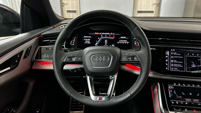 Audi Q8 (2025) S LINE / ZÁRUKA / TOP STAV - fotka 26 z 44