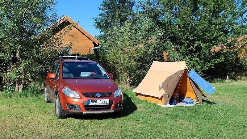 Nikola Šaršová, Babice. Fotka z loňské dovolené v Rakousku s nádherným výhledem na Alpy. Tyhle výhledy jsme si užívali každý den a musím říct, že Alpy jsem si zamilovala.