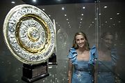 Tenistka Petra Kvitová při slavnostním otevření Síně slávy Petry Kvitové, 21. července 2022 ve Fulneku.
