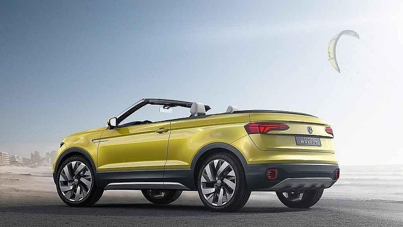 Koncept Volkswagen T-Cross Breeze.