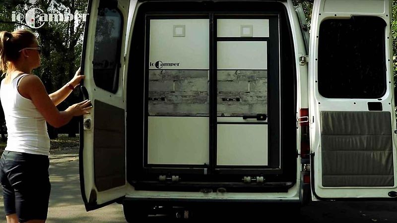 Mobilní chata ioCamper