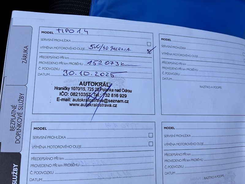 Fiat Tipo 1.4-70KW,KLIMA, REZERVACE - fotka 28 z 35
