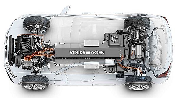Koncept Volkswagen Cross Coupé GTE.