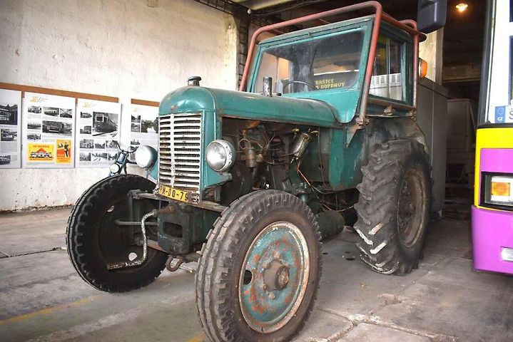 Traktor z plzeňské Škody byl podařeným dílem.