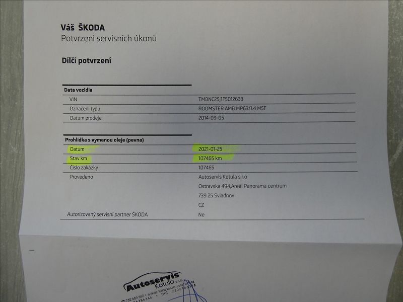 Škoda Roomster 1,4 LPG 63kW Ambition,po STK - fotka 41 z 43