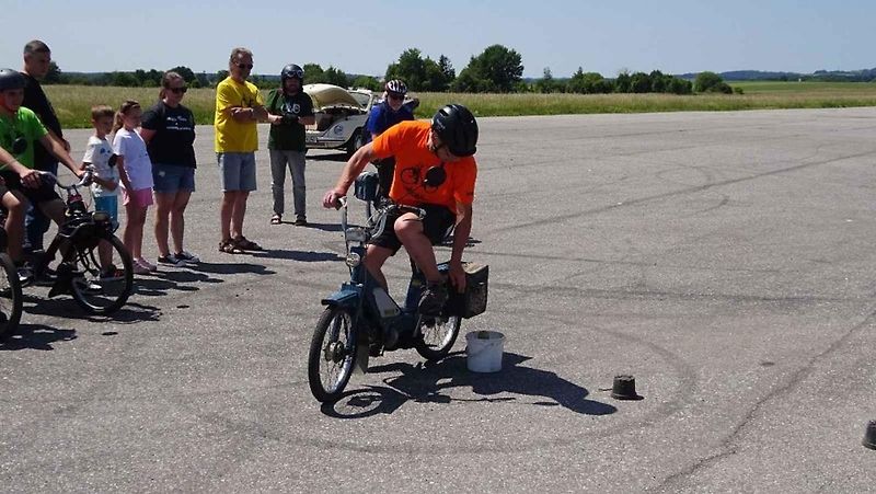 9. setkání motokol značky Solex v Táboře.
