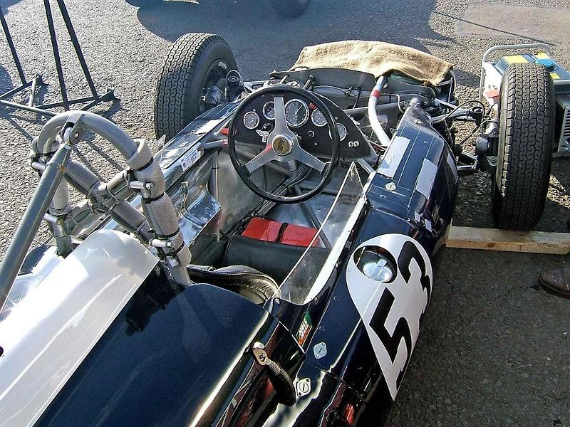 Copper T51 Climax F1, na kterém Jack Brabham v roce 1959 získal první titul mistra světa.