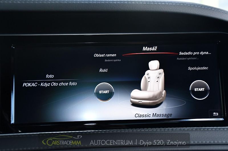 Mercedes-Benz Třídy S 350d AMG 4MATIC CZ 130tKM  - fotka 38 z 51