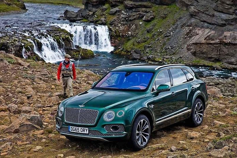 Bentley Bentayga Fly Fishing.