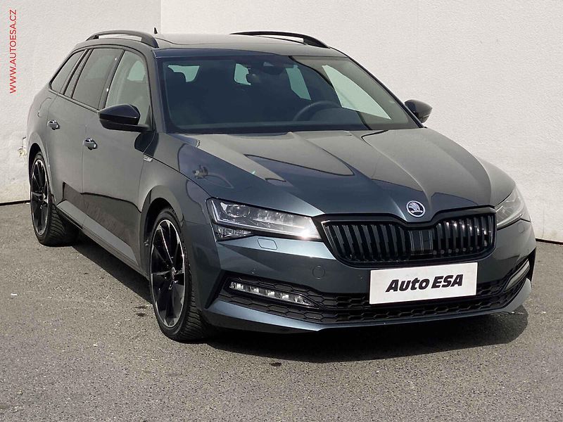 Škoda Superb (2021) 2.0 TDi, SportLine, DSG, LED - fotografie inzerátu