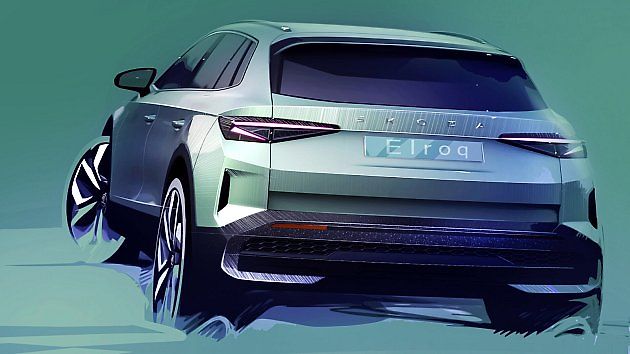 Škoda Elroq - skici exteriéru, zdroj: Se svolením Škoda Auto