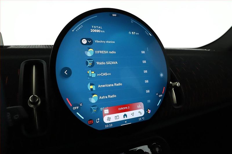 Mini Countryman (2025) S All4, Navigace - fotka 8 z 15