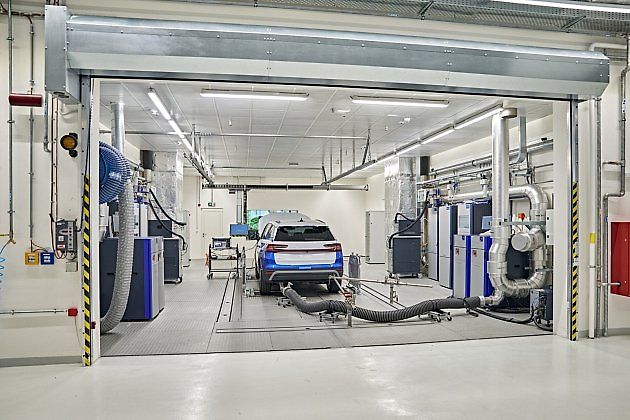 Pohled do nové zkušebny., zdroj: Se svolením Škoda-Auto