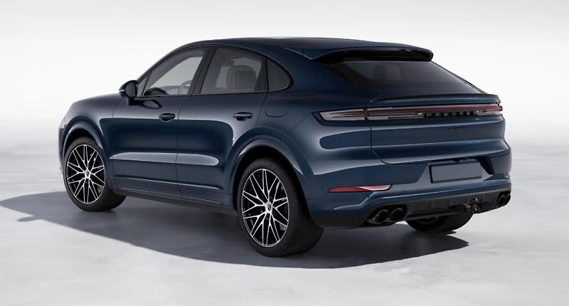 Porsche Cayenne (2026) E-Hybrid Coupé Black Edition - fotka 3 z 9