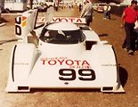 Monopost Toyota GTP99 Eagle pro závod IMSA GTP.