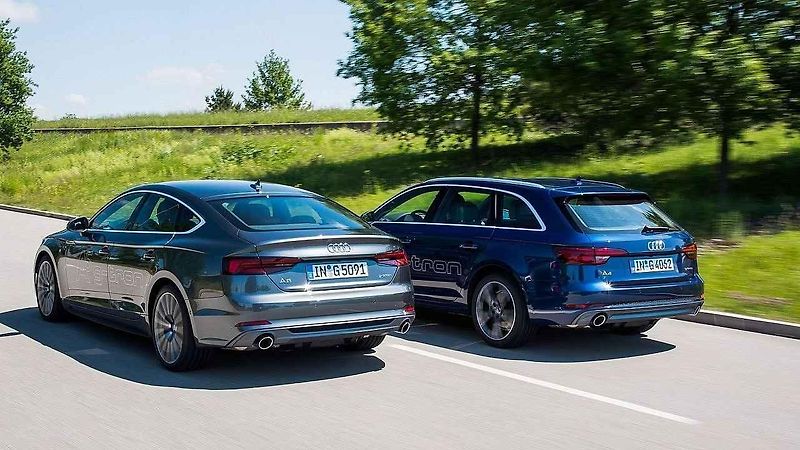 Audi A5 Sportback g-tron a A4 Avant g-tron.