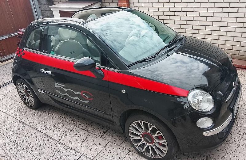 Fiat 500C (2010) motor 1.4 16V ČR 1.majitel - fotka 2 z 34
