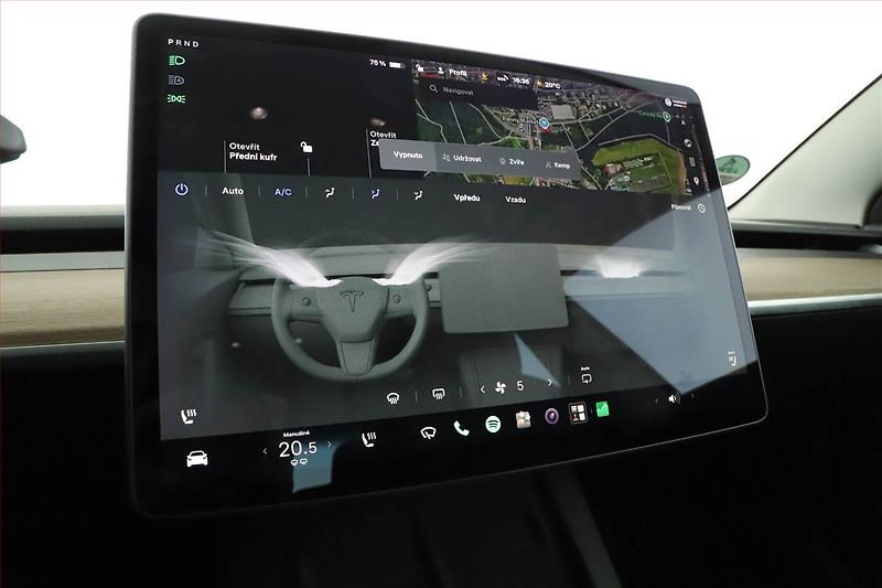Tesla Model 3 (2021) Std Range Plus 55kWh, SoH 78% - fotka 14 z 20