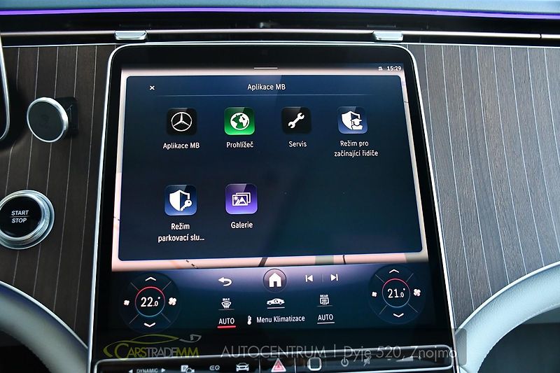 Mercedes-Benz EQS 450+ EDITION ONE MASÁŽE - fotka 41 z 65