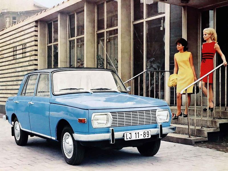 Wartburg 353 z prvního roku výroby.