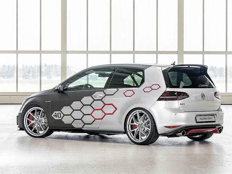 Studie Volkswagen Golf GTI Heartbeat.