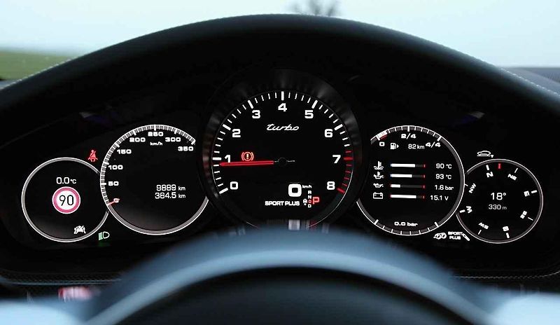 Porsche Panamera Turbo Sport Turismo.