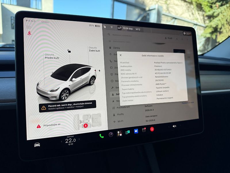 Tesla Model Y Long Range AWD záruka - fotka 26 z 40