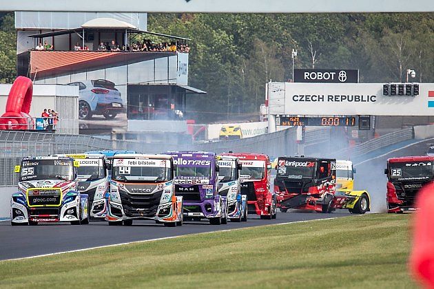 Trucky nabídnou dramatické souboje., zdroj: Se svolením Autodromu Most