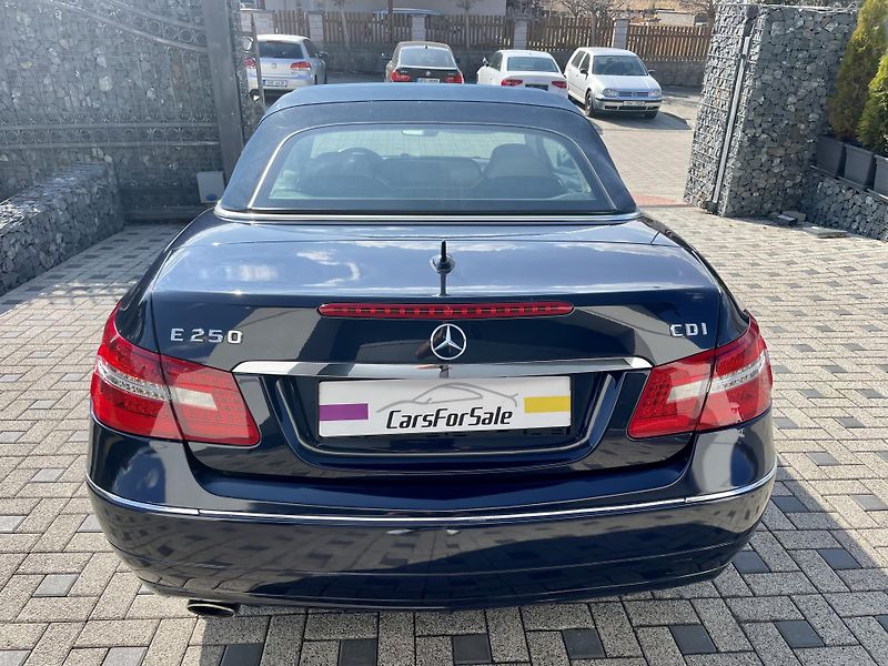 Mercedes-Benz Třídy E (2011) 250CDI cabrio kůže automat - fotka 15 z 24