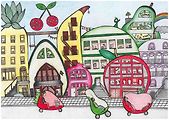 Fruit car (zlato v kategorii 12-15 v ČR) Fruit car může mít tvar jakéhokoliv ovoce. Je plně ekologické – jezdí na vzduch. Člověk v něm nemusí být připoután a sedí na speciálním vaku, který se přizpůsobí tělu tvarem.