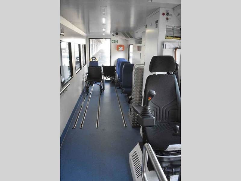 Ambulift v elektrické verzi na letišti Praha