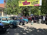 Kolonádu ovládla italská auta, na náměstí se dala ochutnat jihoevropská jídla.