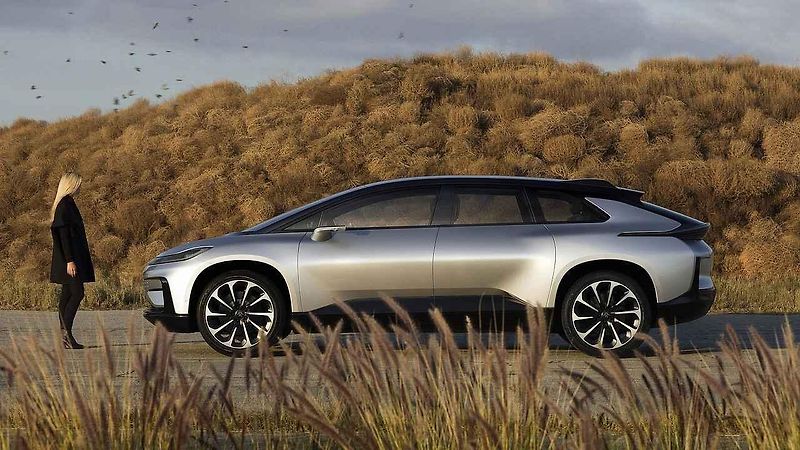 Faraday Future FF91 na Pikes Peak.