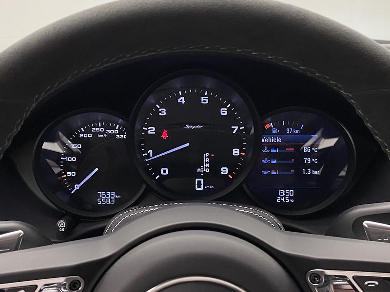 Porsche Boxster 718 SPYDER ČR 1.maj. APPROVED - fotka 20 z 44
