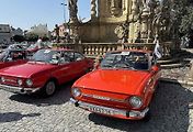 Sraz veteránů Škoda 110R v Uničově