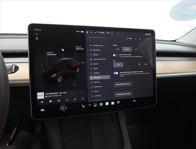 Tesla Model Y (2023) Long Range AWD 79kWh, SoH 94% - fotka 24 z 33