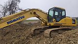 Komatsu (2005) 210 bagr 22t i svahovka - náhled 1