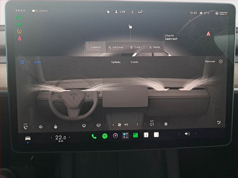 Tesla Model Y (2022) Long Range AWD 79kWh, SoH 91% - fotka 25 z 31
