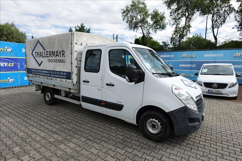 Opel Movano 2,3 CDTI  DVOUKABINA 7MÍST VAL - fotka 6 z 26