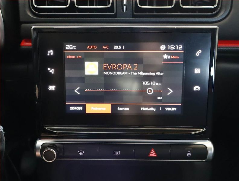 Citroën C3 (2017) 1.2 PureTech, Tempomat - fotka 12 z 19