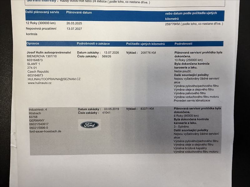 Ford Tourneo Custom 2,2 Titanium,92kW,po servisu - fotka 30 z 31