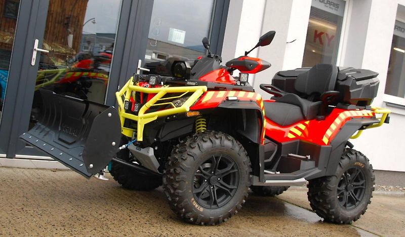 CFMOTO Gladiator X1000 (2026) HASIČSKÁ čtyřkolka - fotka 6 z 20