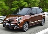 Fiat 500L (+1000 až 39 000 Kč dle verze) Cena od 339 900 Kč