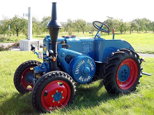 Traktor Lanz Bulldog., zdroj: Wikimedia Commons, Egger01, CC BY-SA 3.0