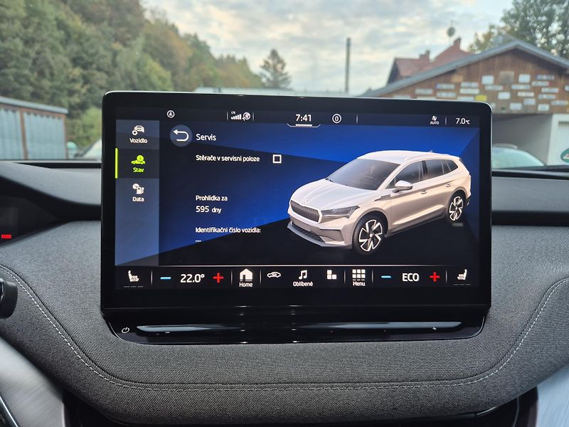 Škoda Enyaq 150kw, iV80 19ALU SOH 94% - fotka 24 z 47