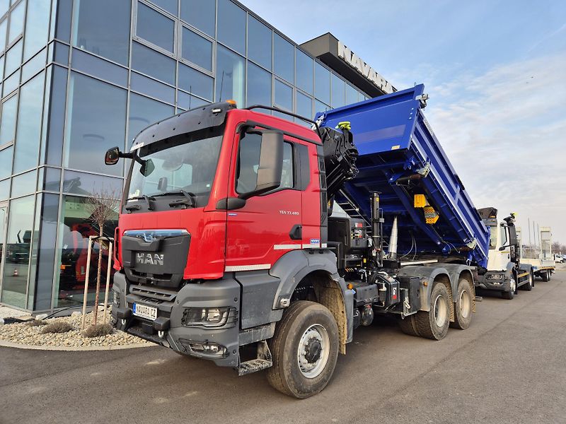 MAN TGS 33.520 6x6 RUKA + SKLOPKA - fotka 2 z 7