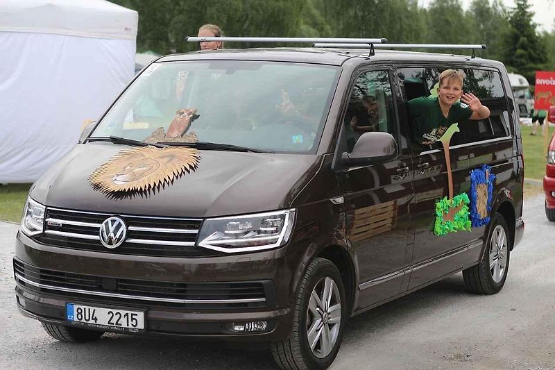VW Transporter sraz u Lipna