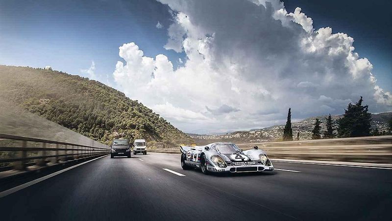 Porsche 917 schválené pro silniční provoz.