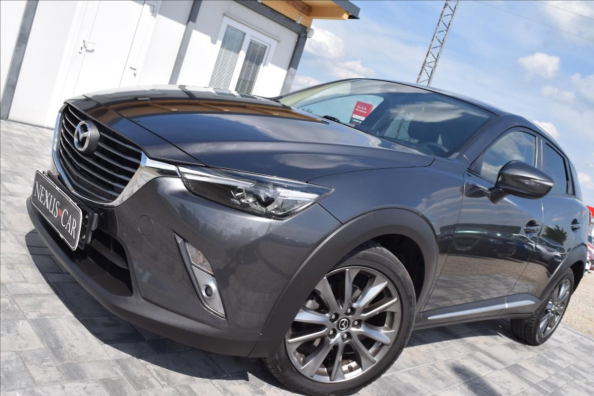 Mazda CX-3 2,0 i 88KW NÍZKÉ KM TOP VÝBAVA